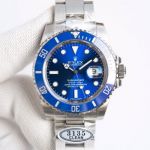 C Factory Swiss The Best Replica Rolex Submariner 116610LV Blue Solid Ceramic Bezel Watch